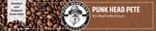 Punk Head Pete Coffee: #CoffeeForRockstars