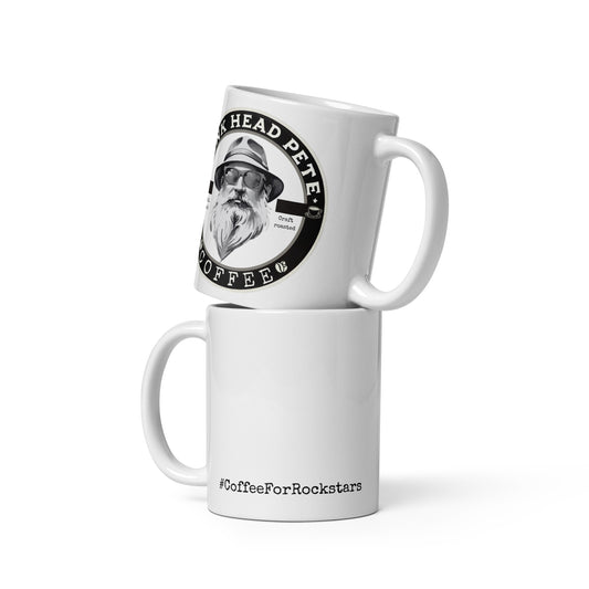 Rockstar Mug - 11oz Punk Head Pete mug with #CoffeeForRockstars